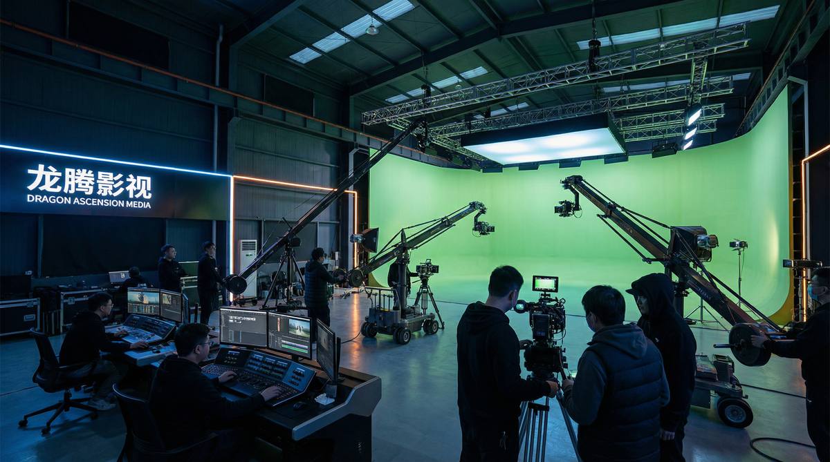 他他射区专业摄影棚视频拍摄流程